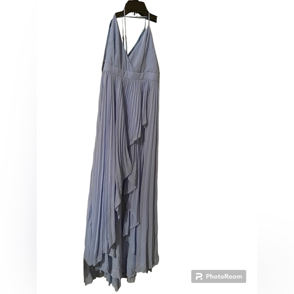Michael Costello REVOLVE M Light Blue Gown NWT